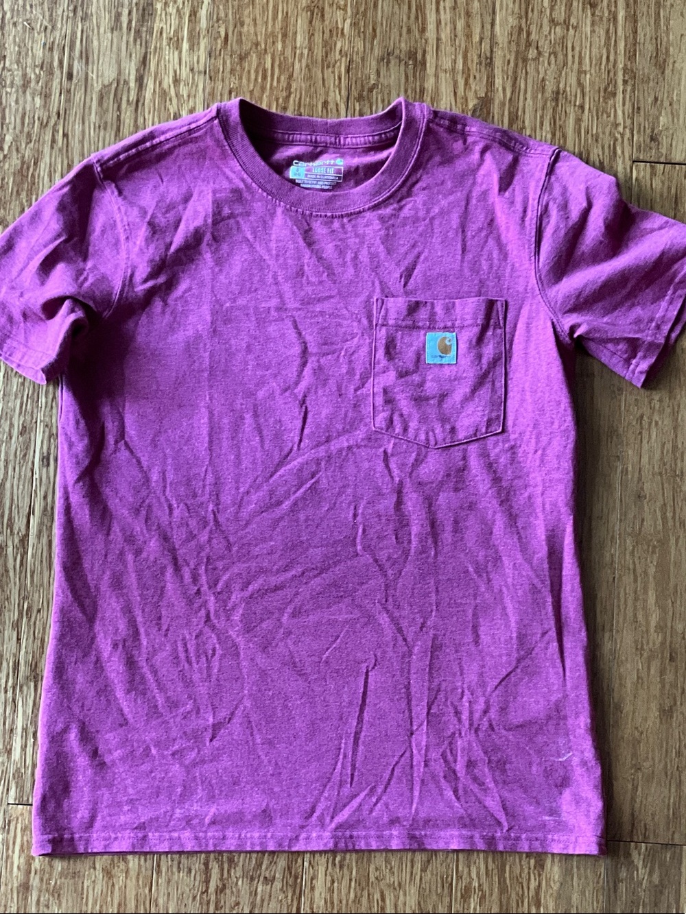 Carhartt Plum Short Sleeve Pocket Tee